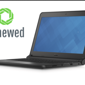 (Renewed) Dell Latitude 3340 touchscreen Laptop (Core i3/4 GB/500 GB/Window 10 64 Bit), Black
